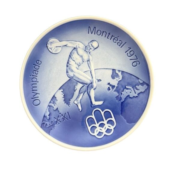 Collector Olympiade MONTREAL 1976 Games Plate - Picture 1 of 3